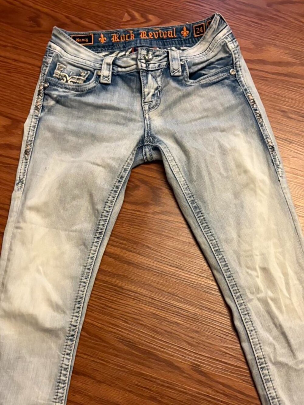 RockRevival Women's Blue Jeans